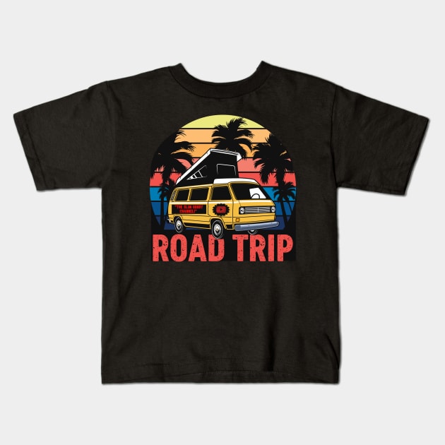 Road Trip. Anyone up for a short road trip? Kids T-Shirt by Slimgoody's Tees